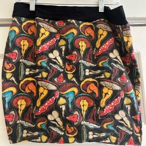 Super cute Mushroom Booty bodycon tube  skirt